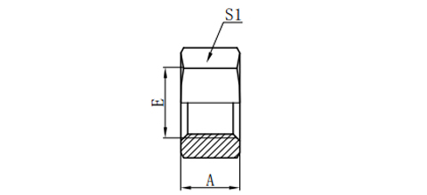 BSP LOCK NUT