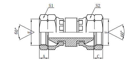 BSP FEMALE 60°CONE