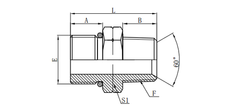 NPT MALE/SAE O-RING BOSS