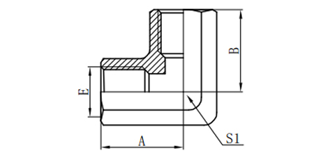 90°BSP FEMALE