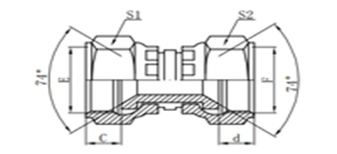 JIC FEMALE 74°SEAT