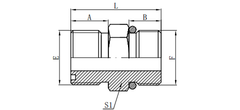 ORFS MALE O-RING/ BSP MALE O-RING