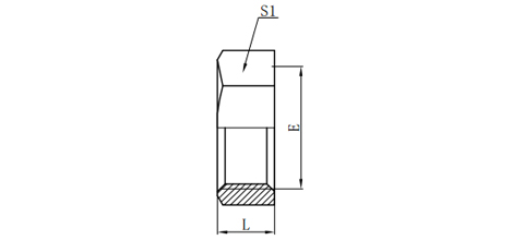 JIC LOCK NUT