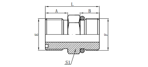 ORFS MALE O-RING/SAE O-RING BOSS S-SERIES