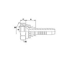 SAE Female 90°Cone Seat SAE J513