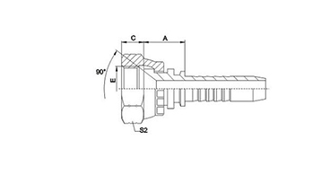 SAE Female 90°Cone Seat SAE J513