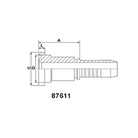 SAE Female 6000 PSI ISO 12151-3--- SAE J516