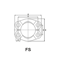 SAE Split Flange Clamps 6000 PSL ISO 6162