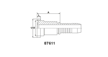 SAE Female 6000 PSI ISO 12151-3--- SAE J516