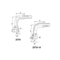 JIC Female 74°Cone Seat SAE J514