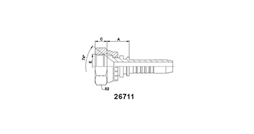 JIC Female 74°Cone Seat SAE J514