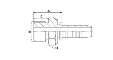 BSP Male O-Ring Seal