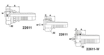 BSP Female 60°Cone