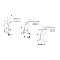 90° BSP Female Multiseal