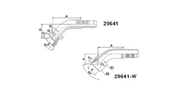 45° JIS GAS Female 60°Cone Seat JIS B8363