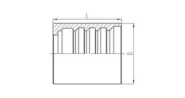 SKIVE FERRULE FOR SAE 100R1AT/EN 853 1ST HOSE