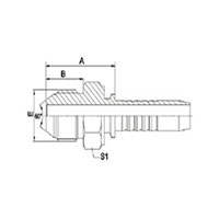 JIS Metric Male 60°Cone Seal