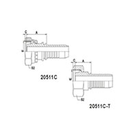 Metric 24° Cone Multi Seal H.T .